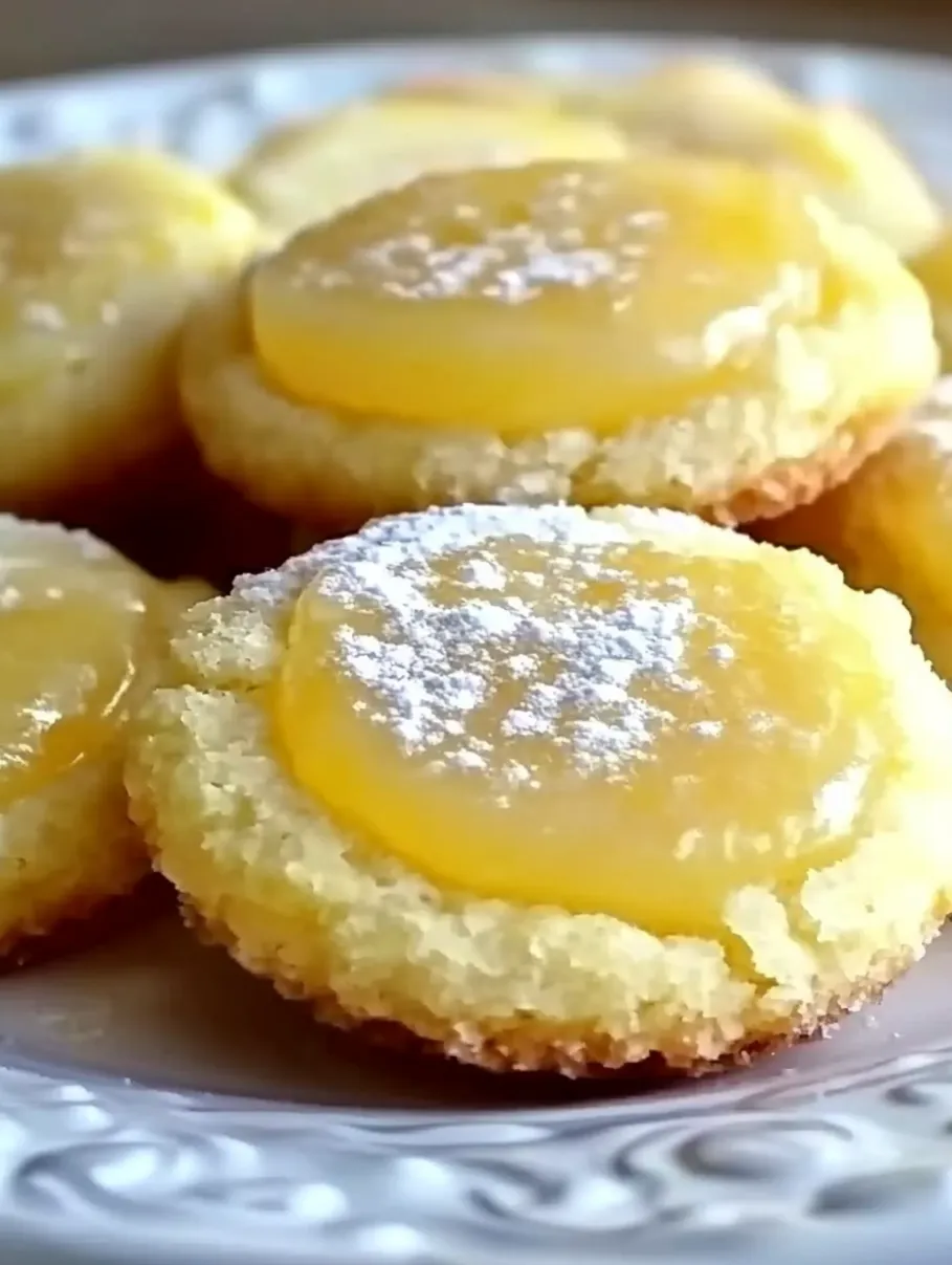 Lemon Poundcake Cookies : Tangy, Butter-Rich Delights That Will Brighten Your Day!