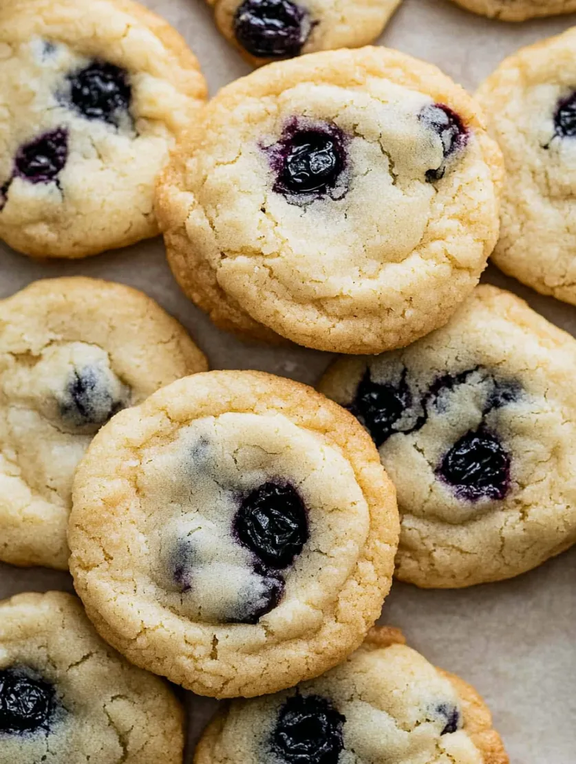 Lemon Blueberry Cookies Recipe
