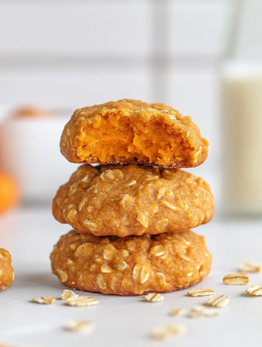 Sweet Potato Oatmeal Cookies