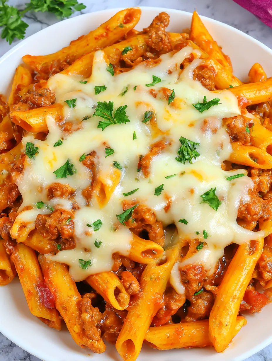 Creamy Italian Sausage Pasta