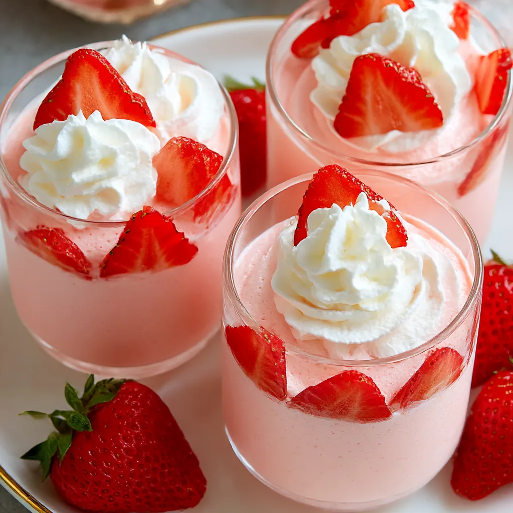 Strawberry Mousse
