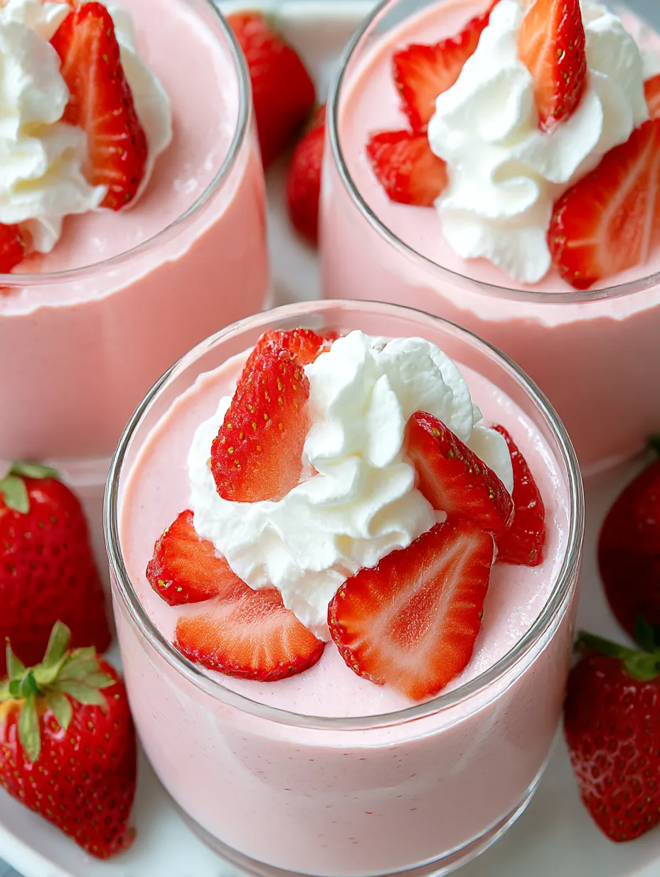 Strawberry Mousse
