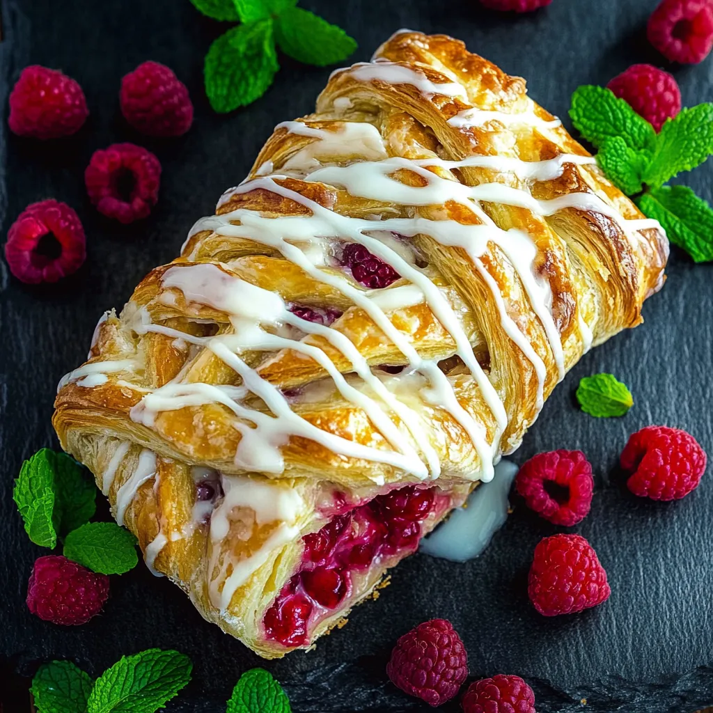 Easy Raspberry Cheese Danish Recipe