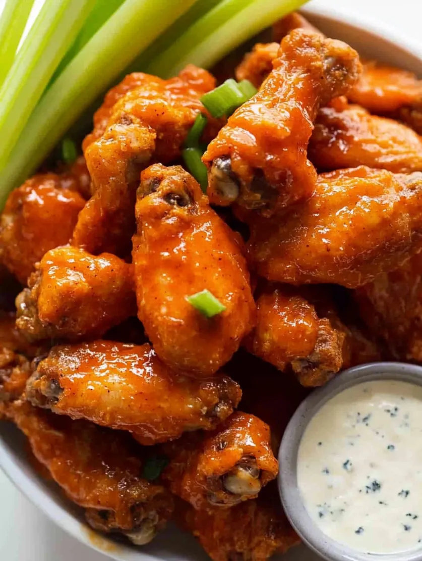 Baked Buffalo Wings – ULTRA CRISPY!!