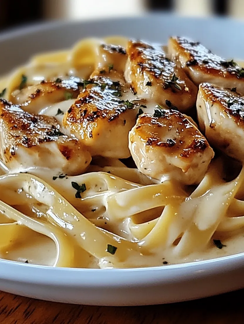 Chicken with Buttered Noodles