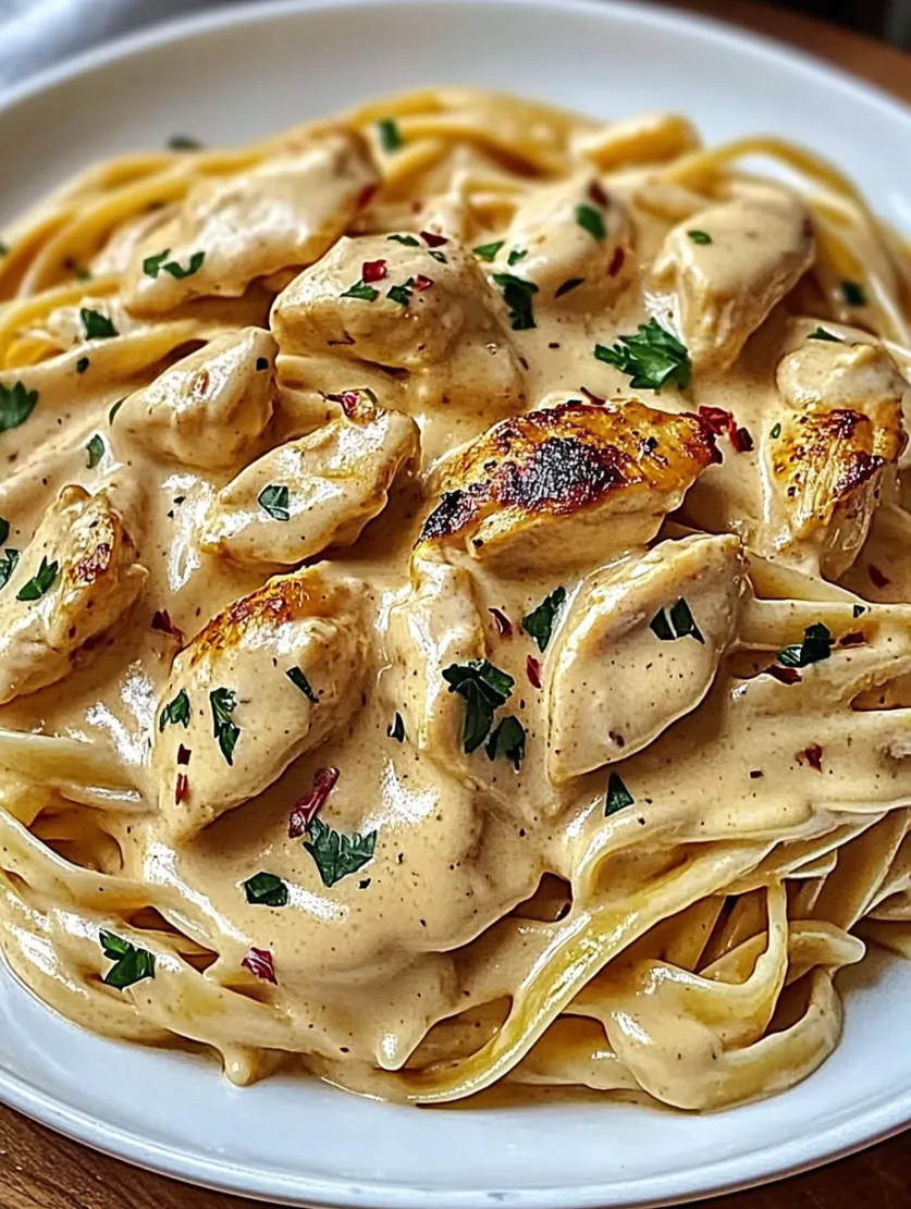 Cowboy Butter Chicken Linguine Recipe