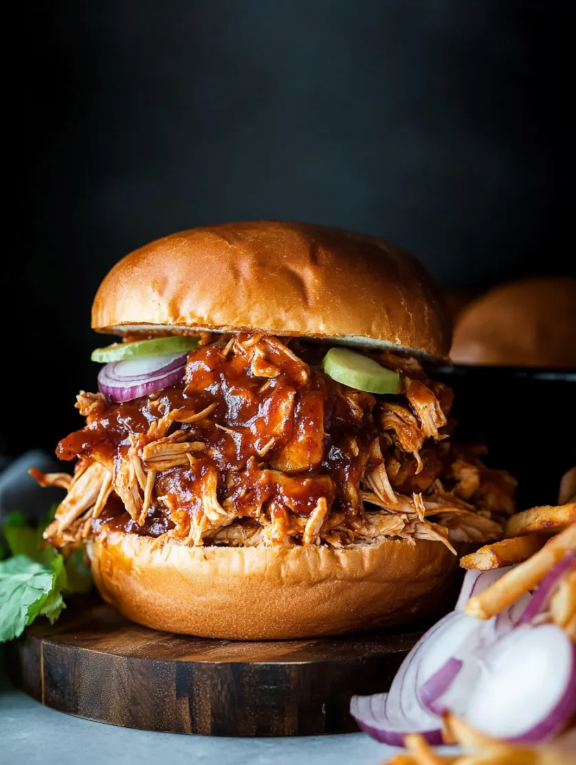 Crockpot BBQ Pulled Chicken
