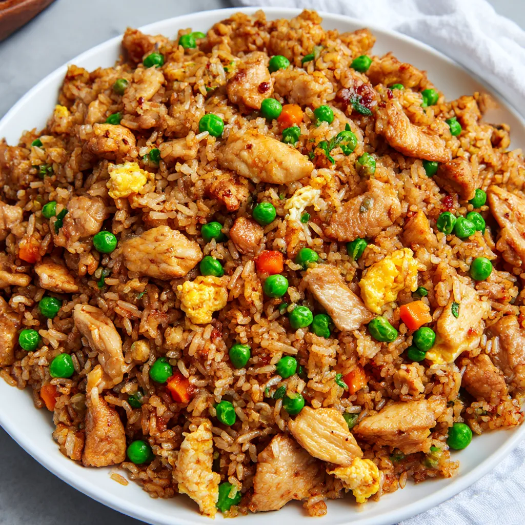 Chinese Chicken Fried Rice