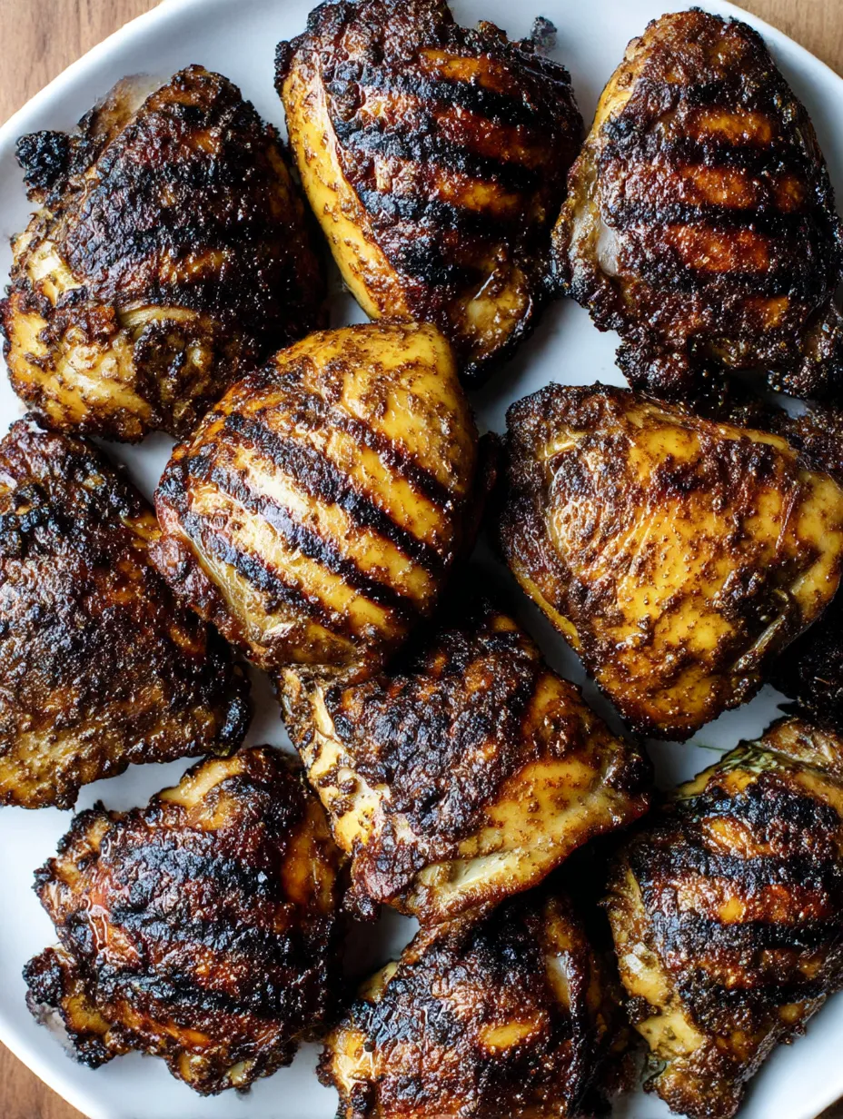 Three-Ingredient Grilled Chicken.