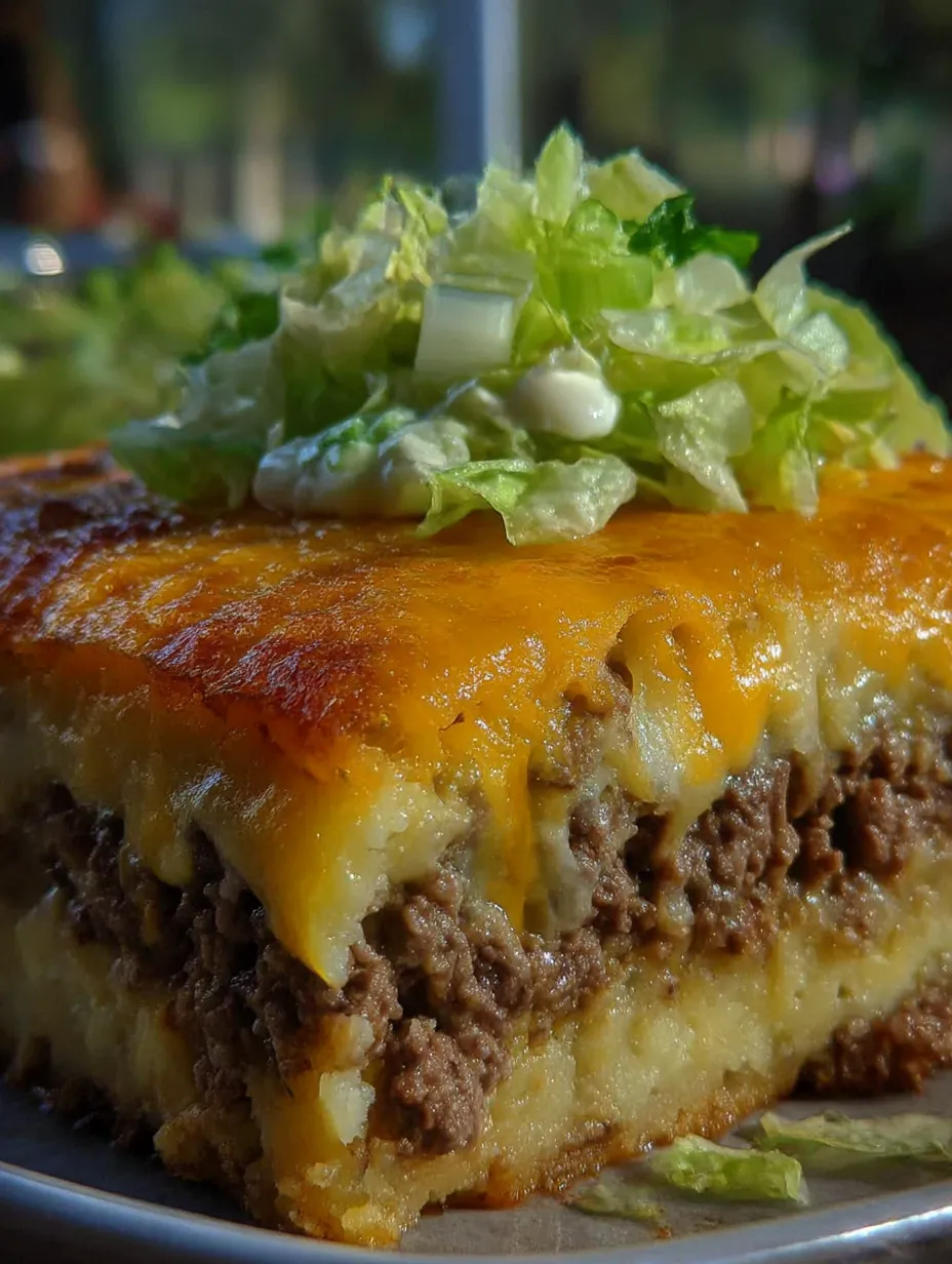 A close up of a delicious looking casserole.