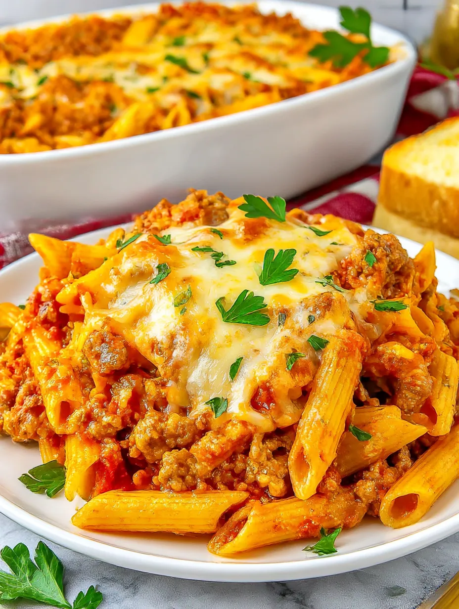 A plate of creamy Italian sausage pasta.