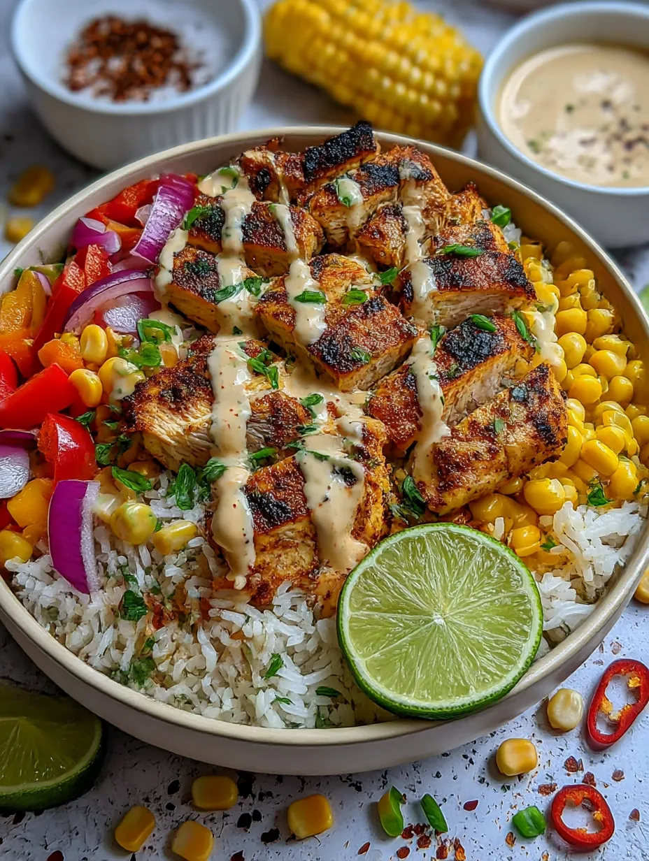 A plate of food with rice, meat, and vegetables.