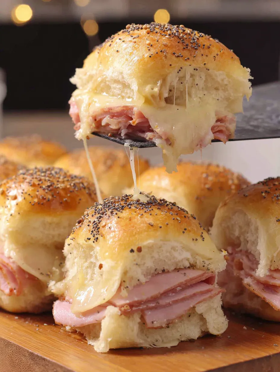 A close up of a sandwich with cheese dripping out.