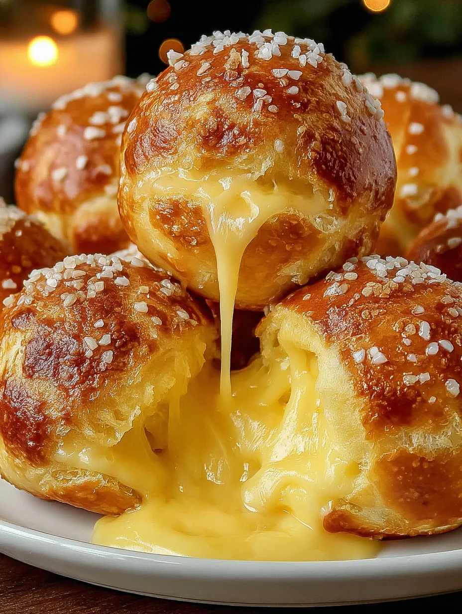 A plate of bread with cheese dripping off.