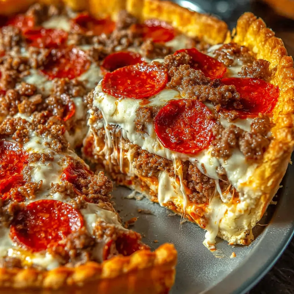 A slice of pepperoni pizza on a plate.