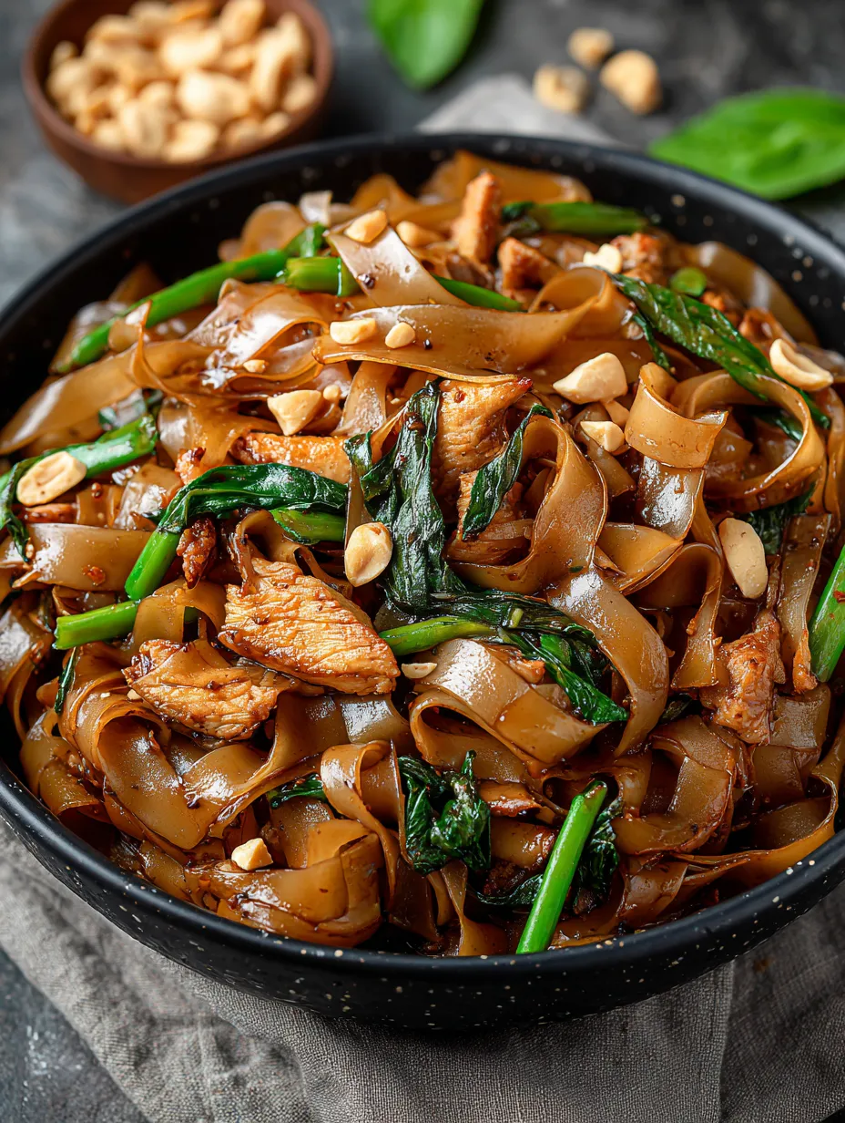 A bowl of noodles with meat and vegetables.
