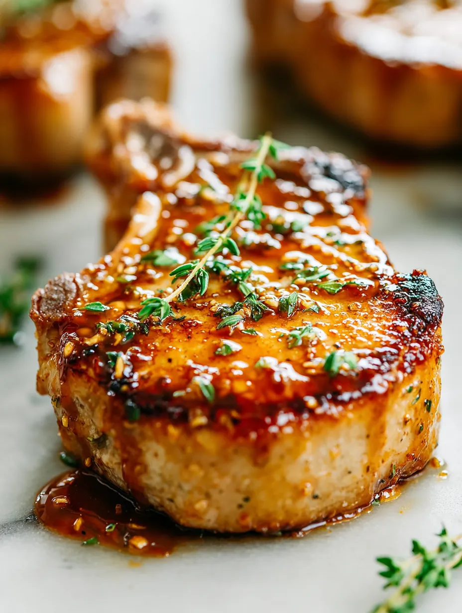 A piece of meat with herbs on it.