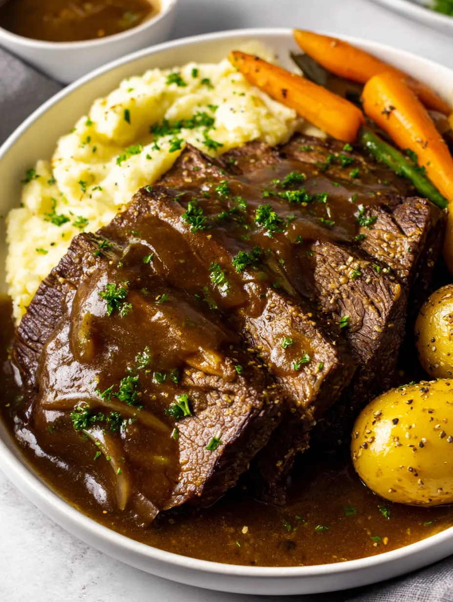 A plate of meat and vegetables.