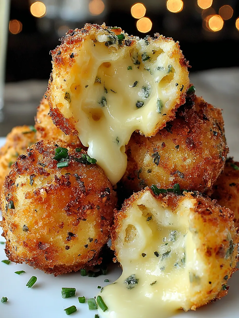A stack of cheese covered balls.