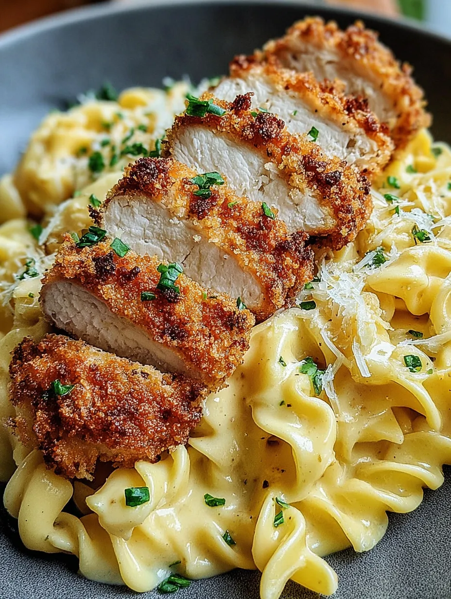 A plate of food with chicken and pasta.
