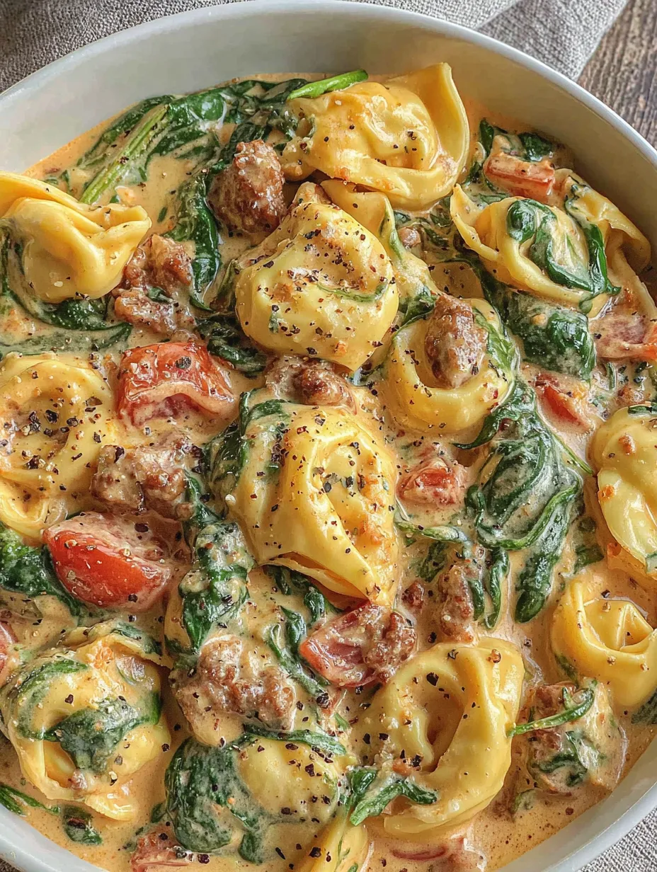 A bowl of pasta with meat and vegetables.