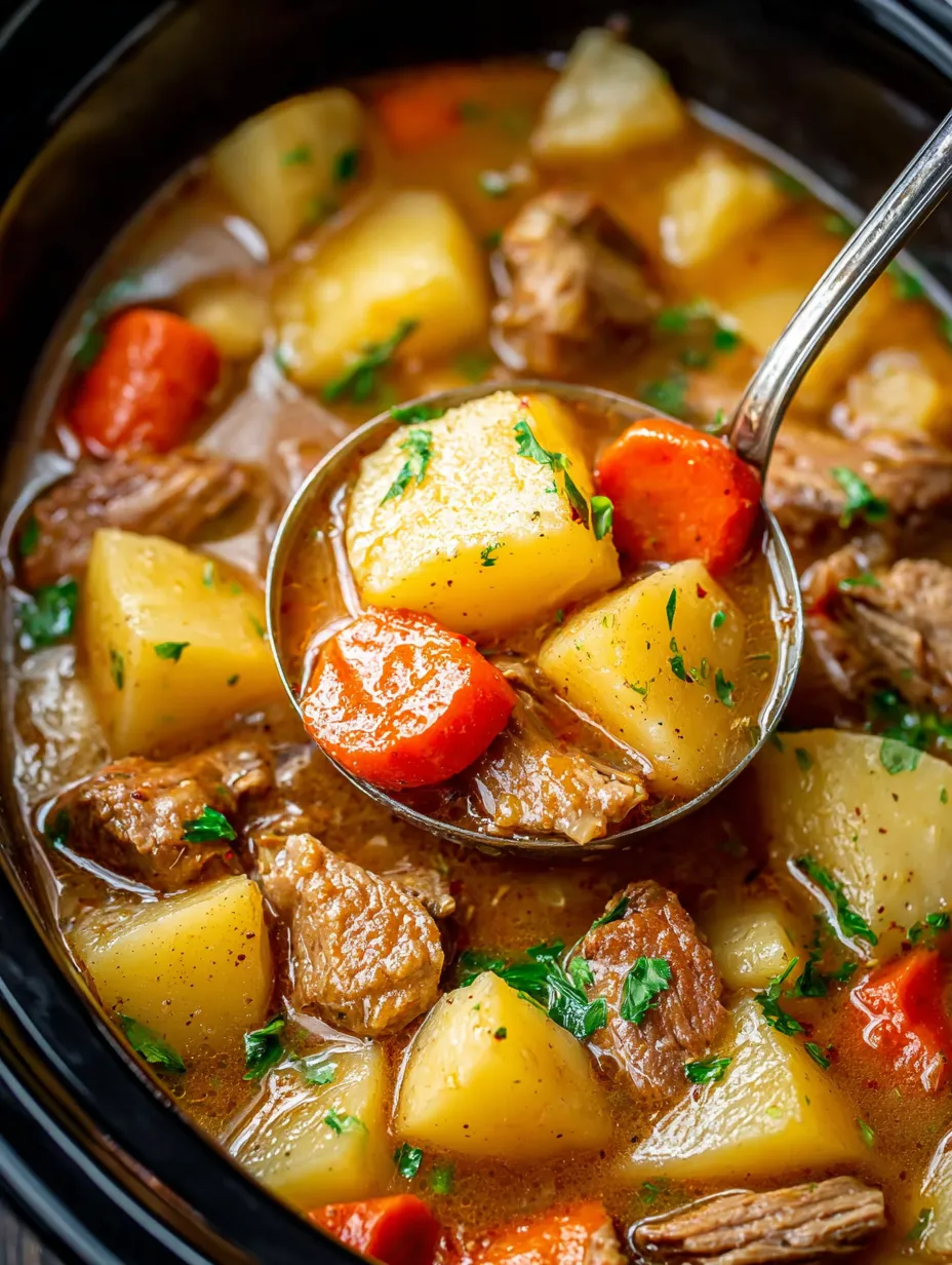 A bowl of soup with a spoon in it.