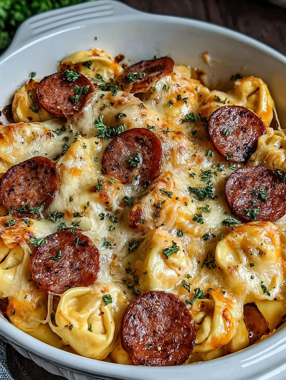 A bowl of pasta with pepperoni and cheese.