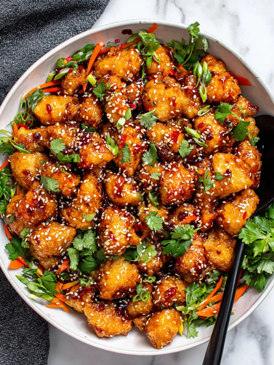 A bowl of chicken with vegetables.