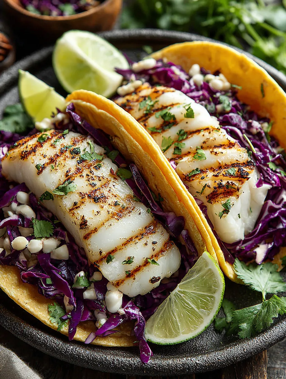 A plate of food with two tacos and a salad.