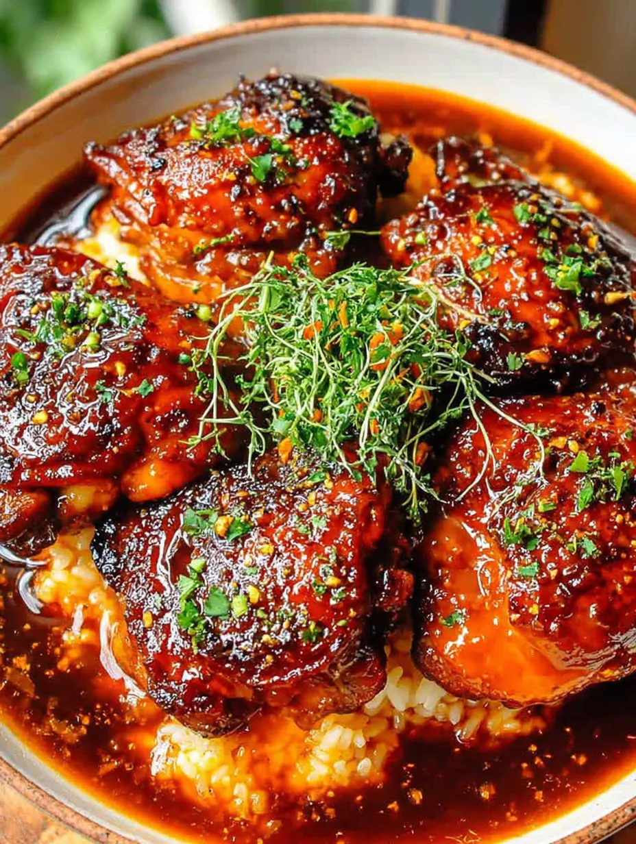 A plate of food with rice and meat.