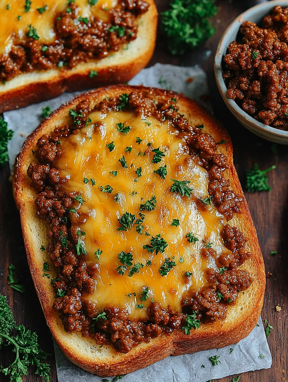 A slice of bread with chili on it.