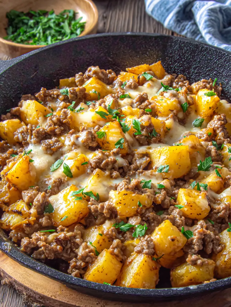 A bowl of food with a spoon in it.