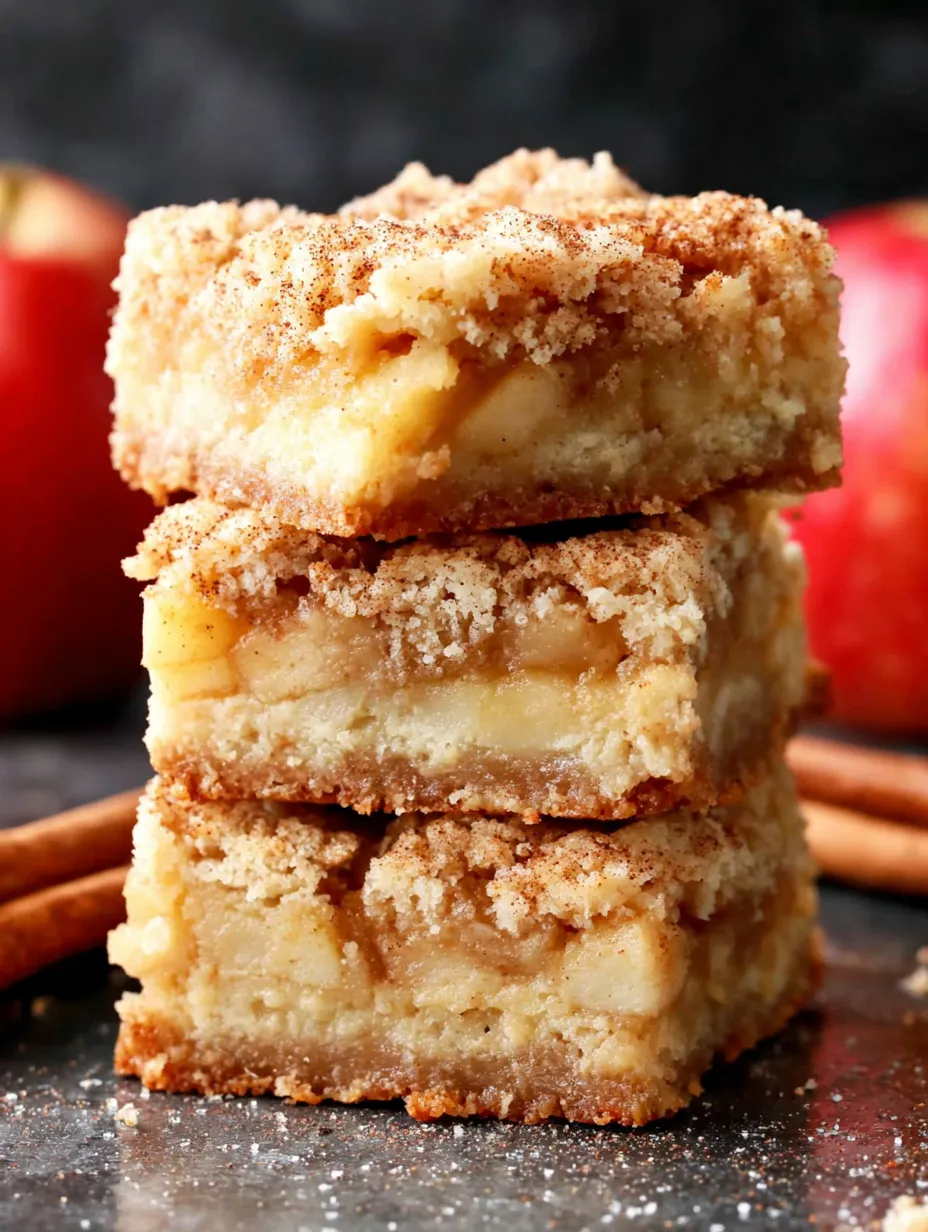 Three pieces of cake stacked on top of each other.