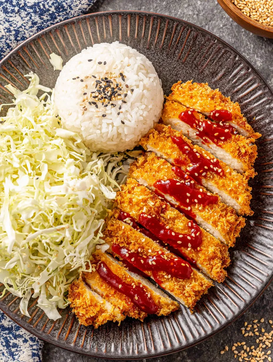 A plate of food with rice, chicken, and sauce.