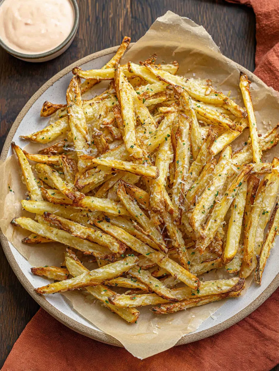 A plate of french fries with cheese on top.