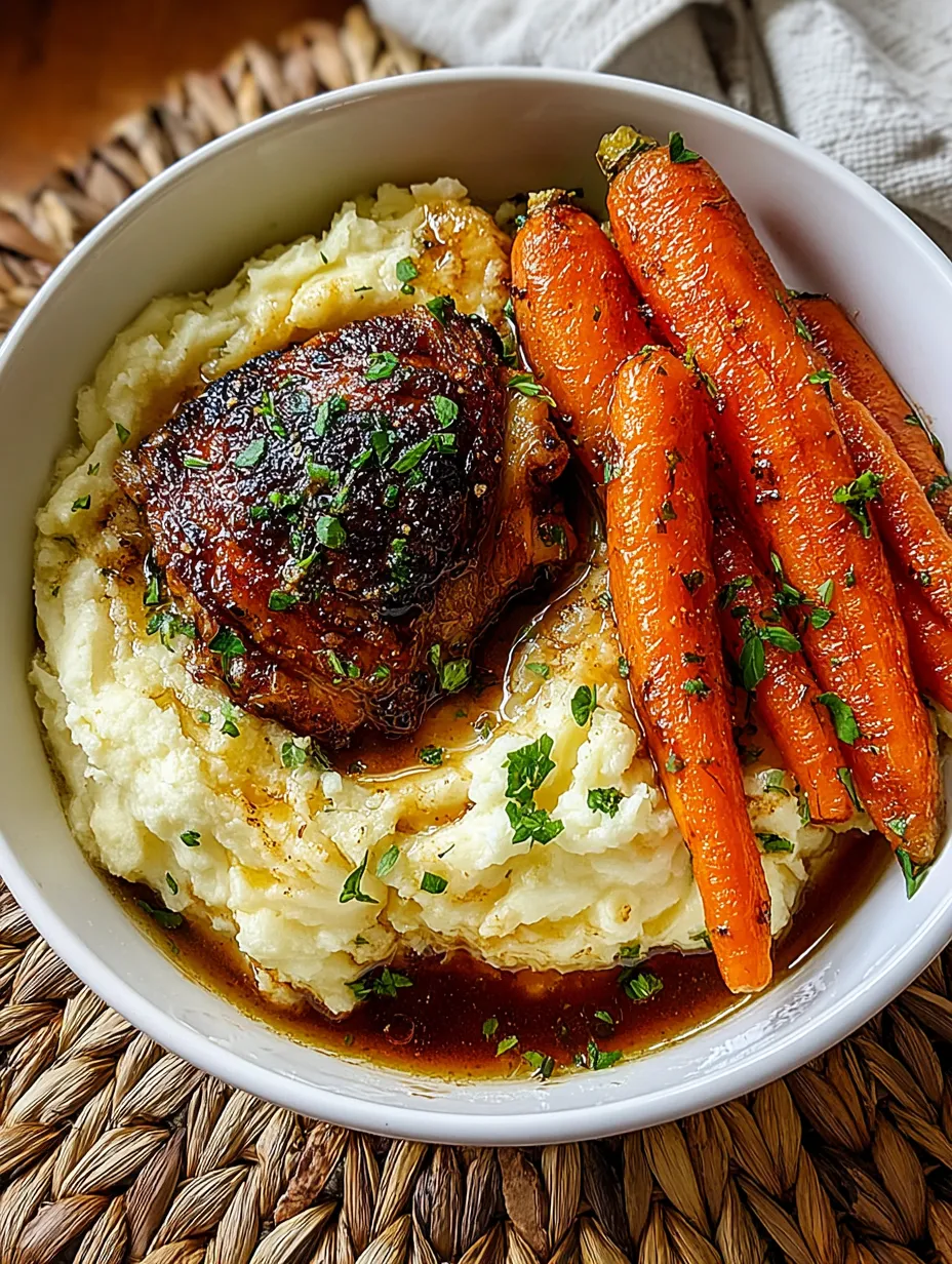 A bowl of food with meat and vegetables.