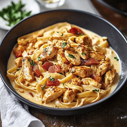 One Pot Cajun Chicken Alfredo Recipe