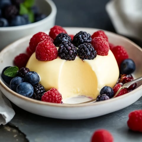 Bavarian Cream and Berries Recipe