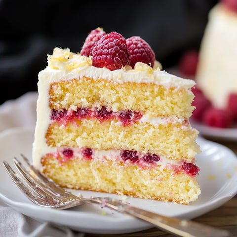 Lemon Raspberry Cake