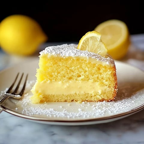 Homemade Lemon Pudding Cake