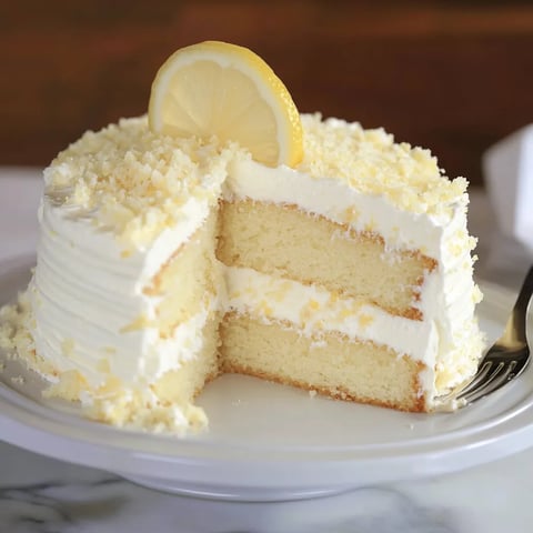 Cheesecake Factory Italian Lemon Cream Cake