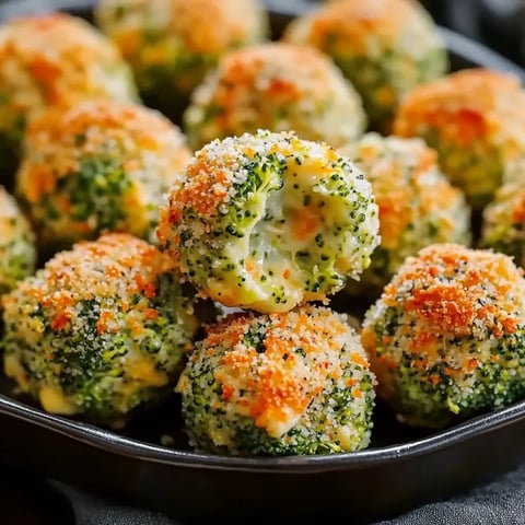 Baked Broccoli Cheese Balls
