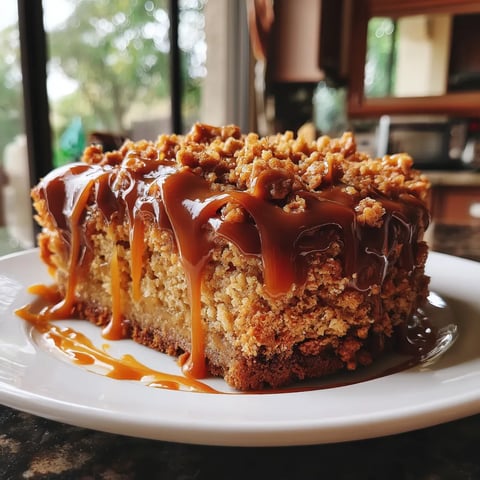 Irresistible Caramel Toffee Crunch Cake Recipe Delight