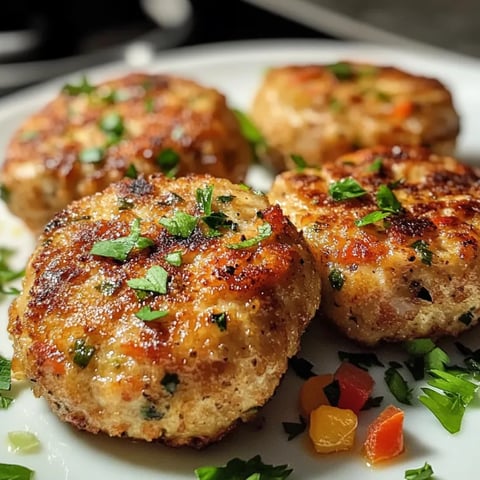 Mediterranean Chicken Patties