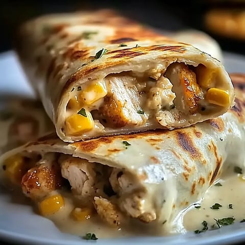 Cheesy Garlic Chicken Wraps: Low-Carb, Big Flavor!