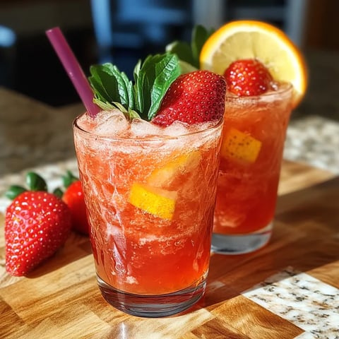Springtime Strawberry Sipper: A Refreshing Mocktail for Any Occasion