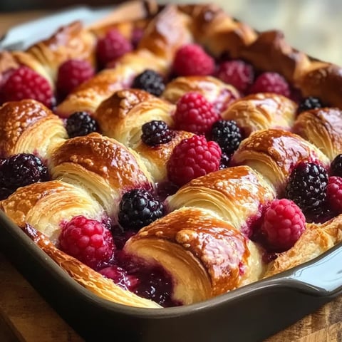 Berry Croissant Bake Recipe – Easy Brunch Dish