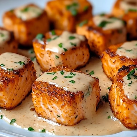 Crispy Bang Bang Salmon Bites