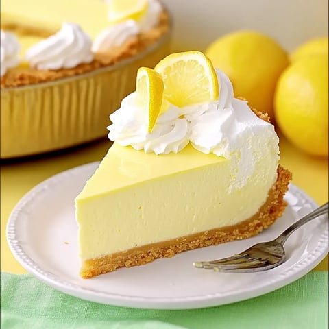 The Easiest Lemon Cheesecake