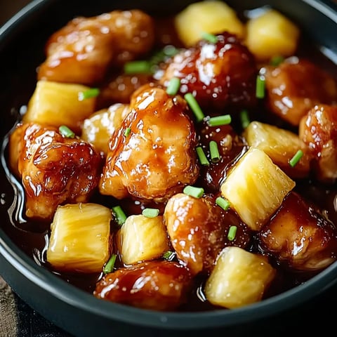 brown sugar pineapple chicken